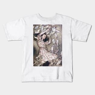 Alice In Wonderland - Arthur Rackham - 6 Kids T-Shirt